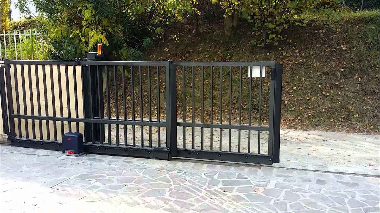 How to fix automatic gate safely