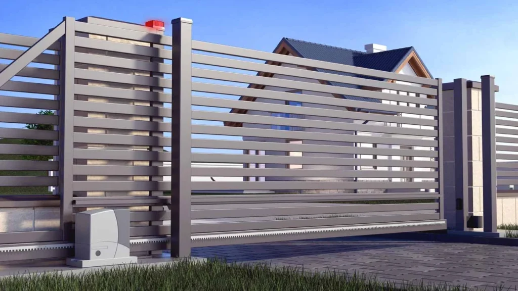 Sturdy Manual Gate for Austin Business Security