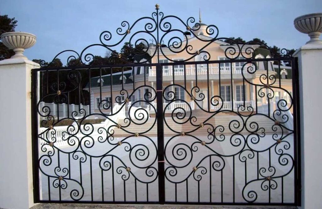 Decorative Iron Gates