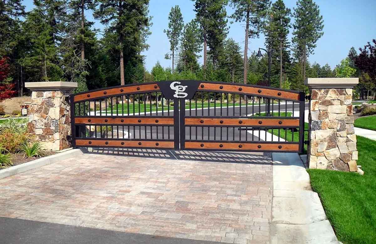 Iron Driveway Gate ideas