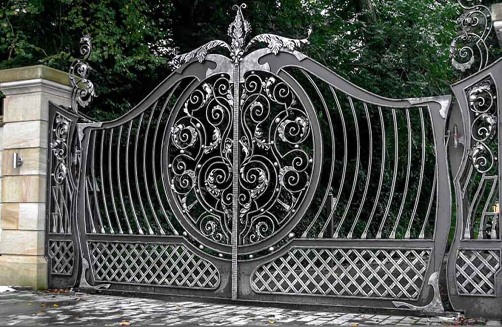 Wrought Iron Gate Designs